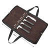 QEES Knife Roll,Heavy Duty Knife Bag,Waxed Canvas knife Case with