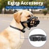 BARKLESS Dog Muzzle, Soft Silicone Basket Muzzle for Dogs, Allows