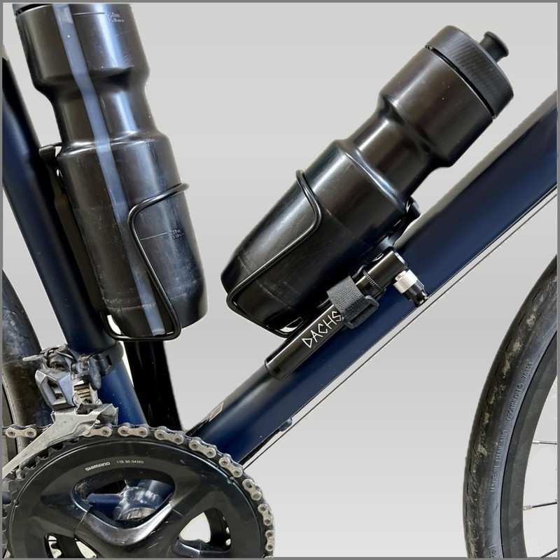 DACHS Mini Bicycle Pump with Bracket - High Pressure, Lightweight,