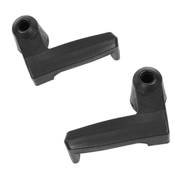 CHEDA Light & Right Black Vent Window Handles Locks Compatible