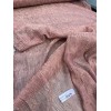EXQUISITE QUALITY SILK TISSUE PLEATED/ CRUSHED - BROWN/ GOLD!!!