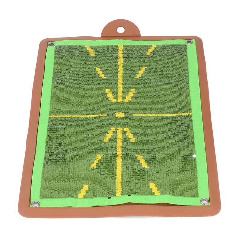 Swing Golfing Practice Hitting Mat with Pin Buckle Silicone Golfing