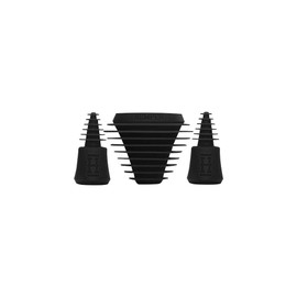 HEMPER Tech Universal Cleaning Plugs+Caps for Cleaning Storage and Odor Proofing Glass Water Pipes/Rigs and More - (Black)