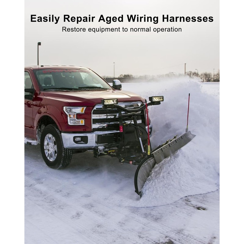 Plow Side Control Harness Compatible with CM100 EX75 EX80 EX85