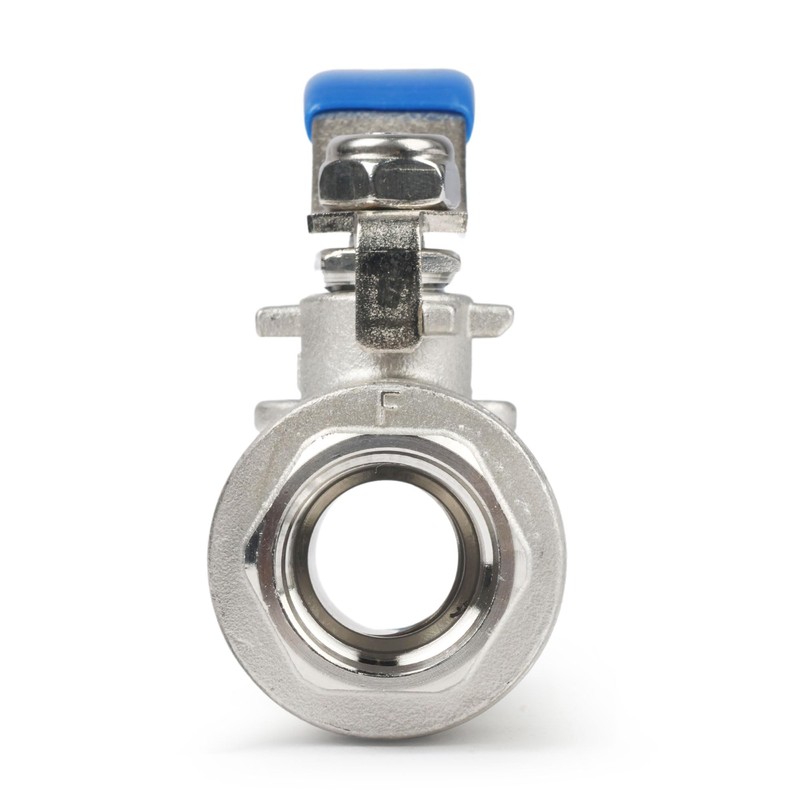 U.S. Solid 1/2" DN15 Ball Valve - 304 Stainless Steel