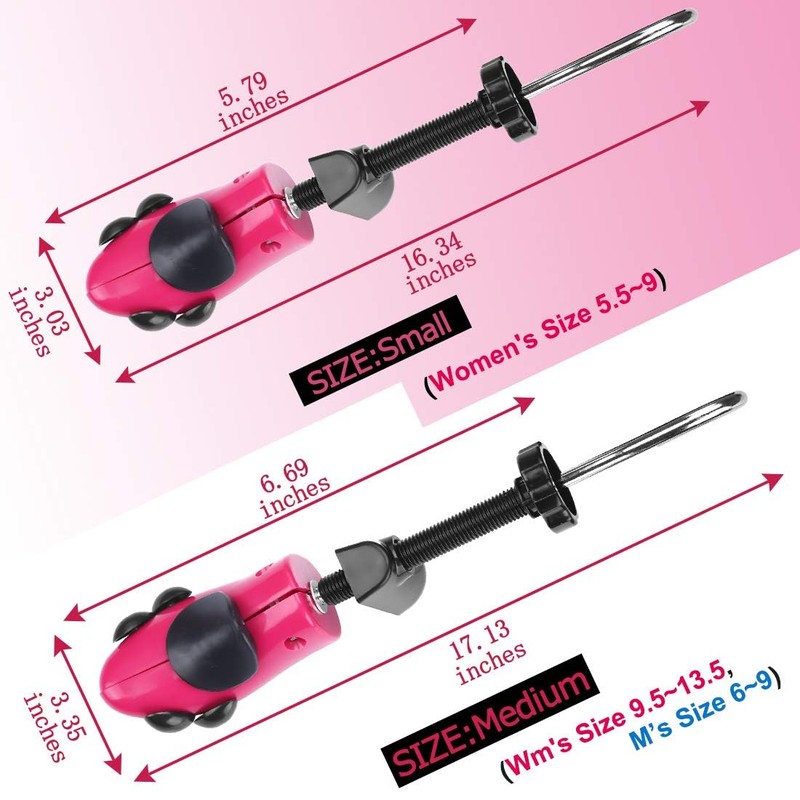 eachway Shoe Stretcher Shoe Trees,Adjustable Length & Width for Men