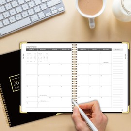 Monthly Planner 2026-2028, 2026-2028 Calendar 36 Months, 8.5" x 11", Jan 2026- Dec 2028,Metal corner protectors with Spiral Bound, 3 Years Academic Planner Perfect for School & Office for Women & Men