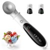 Rechargeable Heated Ice Cream Scoop with LED Display, Safety On/Off