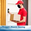 2 Pcs Lighted Doorbell Button, Wired Door Bell Push Button
