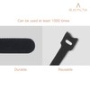 BEADNOVA Reusable Cable Straps Adjustable Cable Ties Cord Wire Organizer