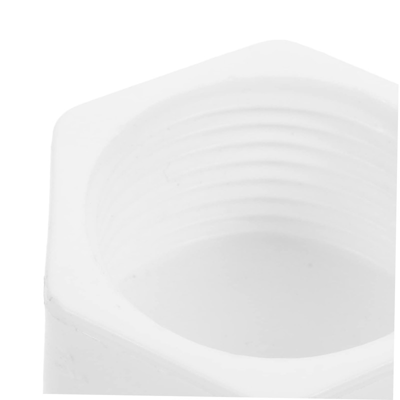 VILLFUL 20pcs Hexagonal Ppr End Cap Fitting Frost Resistant Water