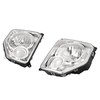 HECASA Pair Headlights Compatible with 2008-2012 Jeep Liberty Replacement for