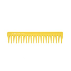 Ibiza Hair Detangling Comb | Large Wide Tooth Detangler Comb | Lemon Scented | Ideal for Straight or Curly Hair | Wet or Dry | Professional-Grade Styling Comb for Men and Women