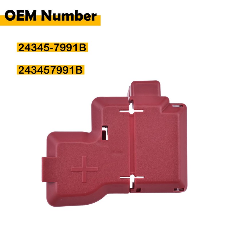 Etersec 24345-7991B Positive Battery Terminal Cover Cap Compatible with Nissan