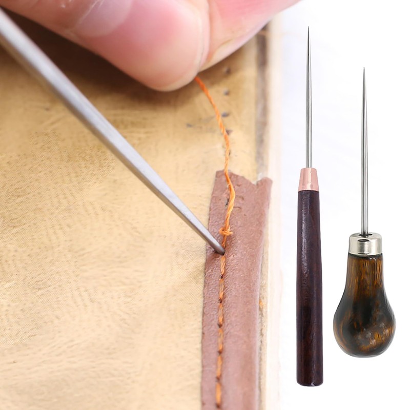 6 Pieces of Punching Awls, Slender Mahogany Awls, Gourd Awls,