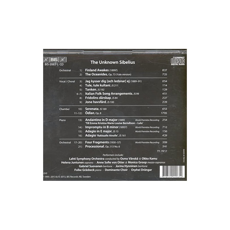 The Unknown Sibelius