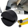 Universal Rubber Jack Pad Support Pinch Weld Slotted Floor Frame