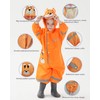 JinBei Waterproof Suit for Kids Girls Puddle Suit All in