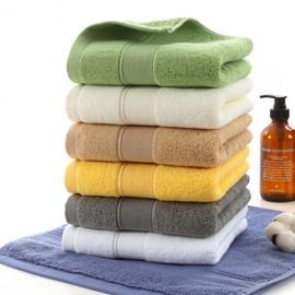 Household items, embroidered towels, hand towels, cleaning towels, bathroom handkerchief beige 2ea