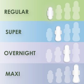 Ultra Thin Pads, Super Absorbency, 42 Ct, 100% Pure Cotton Top Layer