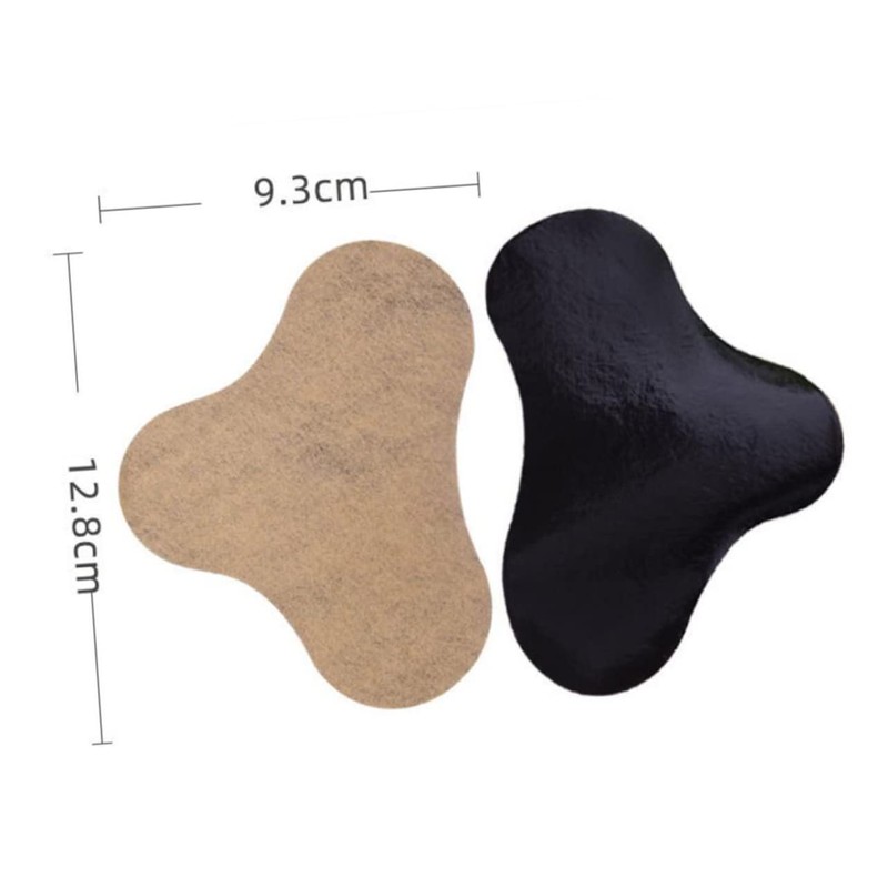 TOVINANNA 12pcs Moxibustion Stickers for Neck and Shoulder Self-heating Wormwood