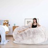 HDMLDP Bean Bag Chair for Adults Kids Without Filling Comfy