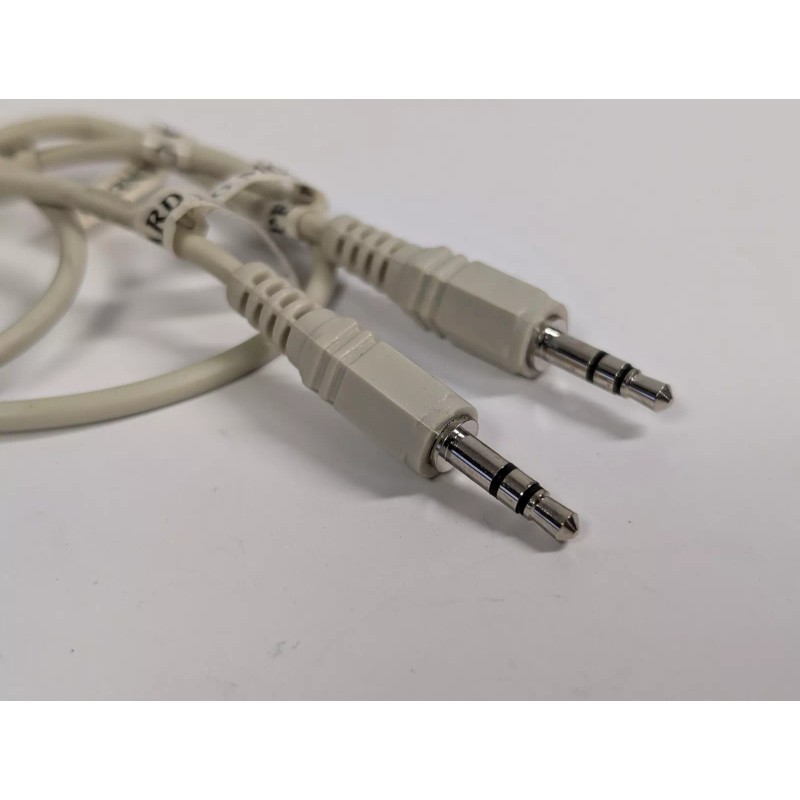 CES Shielded 12" Stereo 3.5mm Mini Plug to Stereo 3.5mm