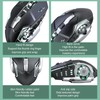 2.4GHz Wireless BT Mouse Dual Mode Silent Easy Operation Ergonomic