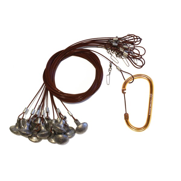Lifetime Decoys Texas Rig 6ft 6oz Tangle-Free Steel Cable with