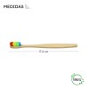 Cepillo De Dientes Bambu Biodegradable Ecologico Adulto