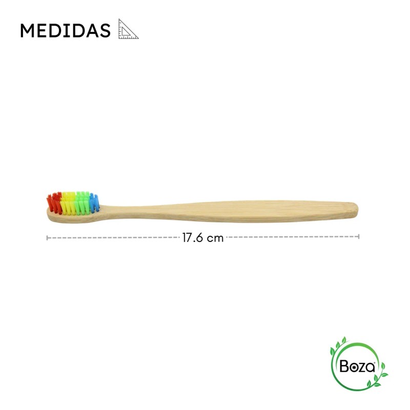 Cepillo De Dientes Bambu Biodegradable Ecologico Adulto