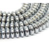 Pack of 85 Hematite Beads 6 mm x 2.5 mm