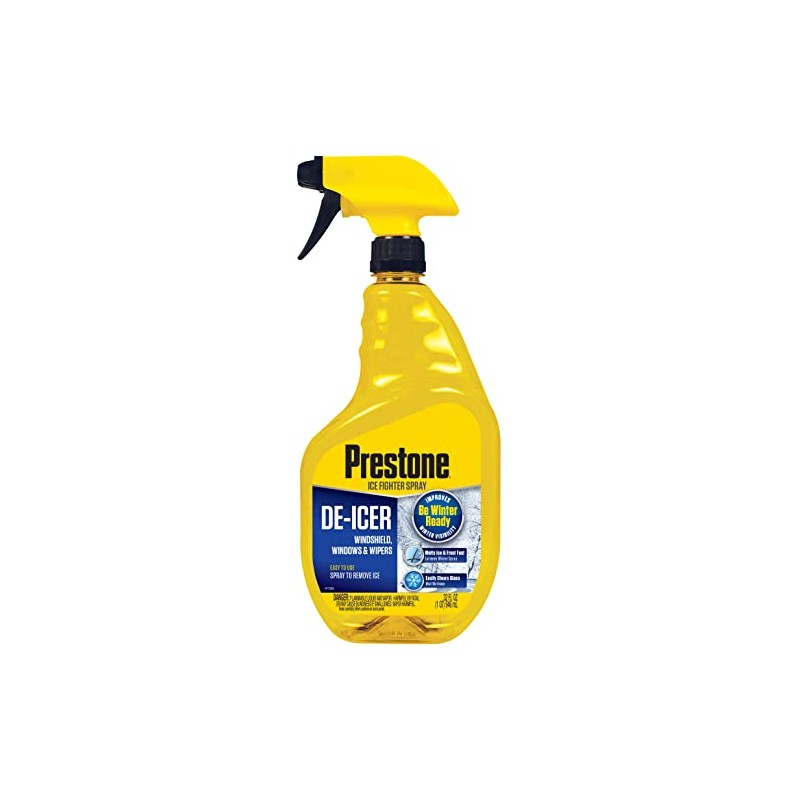 Prestone Trigger Spray Windshield De-Icer, 32 oz., Pack of 6