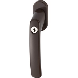 Abus - FG200 B SB 776755 Lockable Window Handle Brown