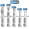 Teocpai 5 Pieces 1/4 Inch Hex Shank Stubby Drill Bit