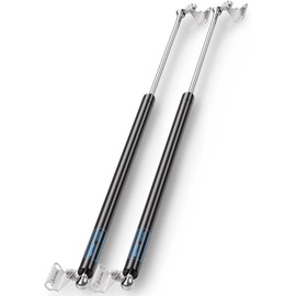 ARANA Gas Struts 36 inch 250lb with Brackets (2 Pack) - Heavy Duty Lift Support for Basement Door & Large Access Door - Hydraulic Spring Shocks for Heavy Duty Trailer, Trap Door, Shed Door