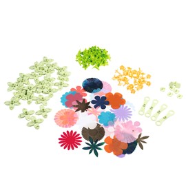 Smoby Flower Market Creations Refills - Manual Activity Flower Creation Workshop