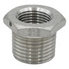 Flobal VBU-S14-0403 1/2x3/8 Stainless Steel Threaded Fitting Bushing