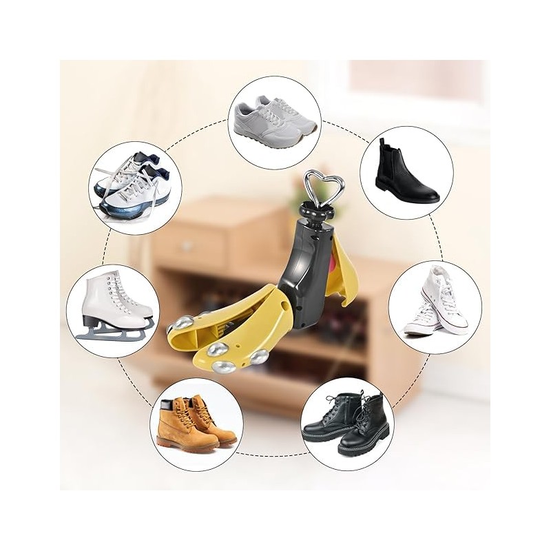 UHIAGREE Shoe Stretcher Women Men, Boot Stretcher, Adjustable Unisex Boot