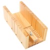 ASUNFO Wooden Soap Cutting Box Soap Loaf Cutter Soap Cutters