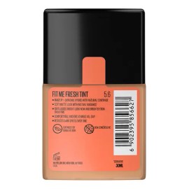 Base de maquillaje líquida Maybelline FIT Me Fps 50 tono beige 5.6 - 30mL 30g