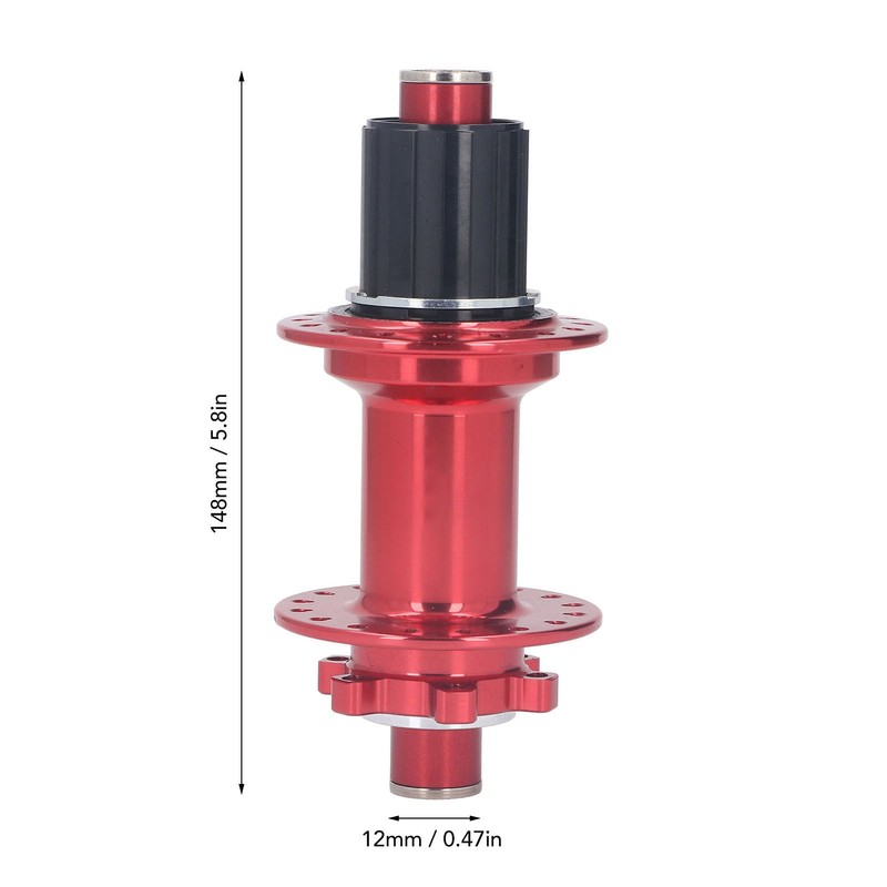32 Hole Mountain Bike Hub 4 Bearing 12x148mm CNC Cutting