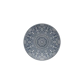 Fortessa Havana Vitrified China Coupe Rimless Plate 4 Pack, Blue, Salad Plate, 8.5 Inch