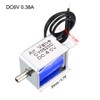 sourcing map Miniature Solenoid Valve 2 Way Normally Closed DC6V
