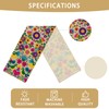 Floral Table Runner Mexican Kitchen Dining Table Decoration for Home