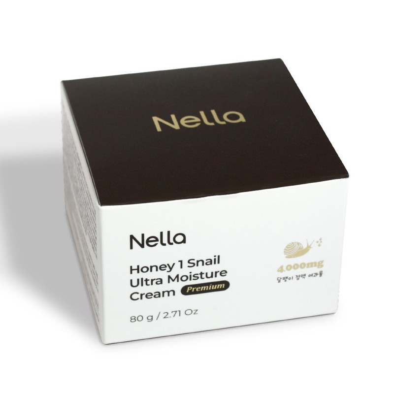 넬라 허니원스네일 울트라 모이스쳐 크림 프리미엄, 80g, 1개 Nella Honey