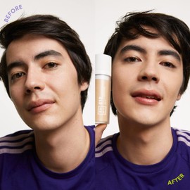 3INA MAKEUP - The 3-in-1 Foundation 610 - Yellow Foundation 3 in 1 with Undertone Yellow - Primer Concealer & Foundation - Foundation with SPF15 & Vitamin C - Vegan - Cruelty Free