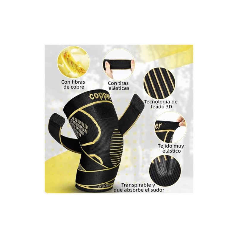 Mowe 2 Piezas Rodilleras Ortopedica : Rodillera Compresion