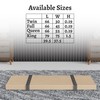 Nutan, Foldable Box Spring, Bunkie Board & Bed-Support Slats to