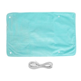 Graphene Hand Warmer USB Waterproof Dual Sided Heating Electric Hand Heater Blanket for Home Outdoor Office Green